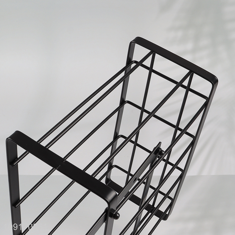 Hot Selling Space Saving Hanging Storage Basket Kitchen Cabinet Door Organizer