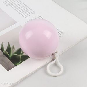 New Product Portable Raincoat Ball Disposable Emergency Raincoats for Camping