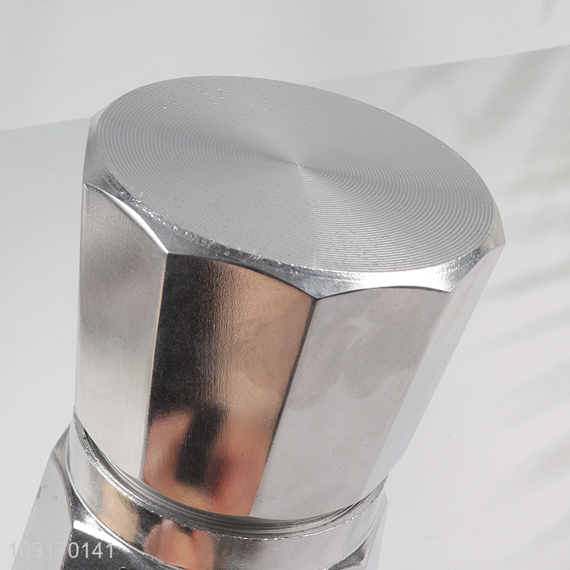 Factory Price Stovetop Espresso Maker Aluminum Espresso and Coffee Maker