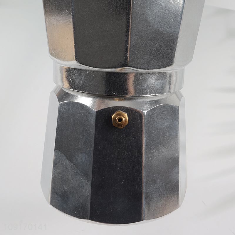 Factory Price Stovetop Espresso Maker Aluminum Espresso and Coffee Maker