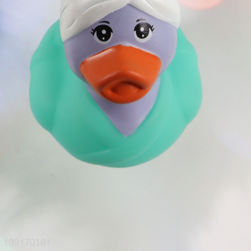 Hot Selling Mini Rubber Duck Baby Bath Toys for Kids Shower Decor