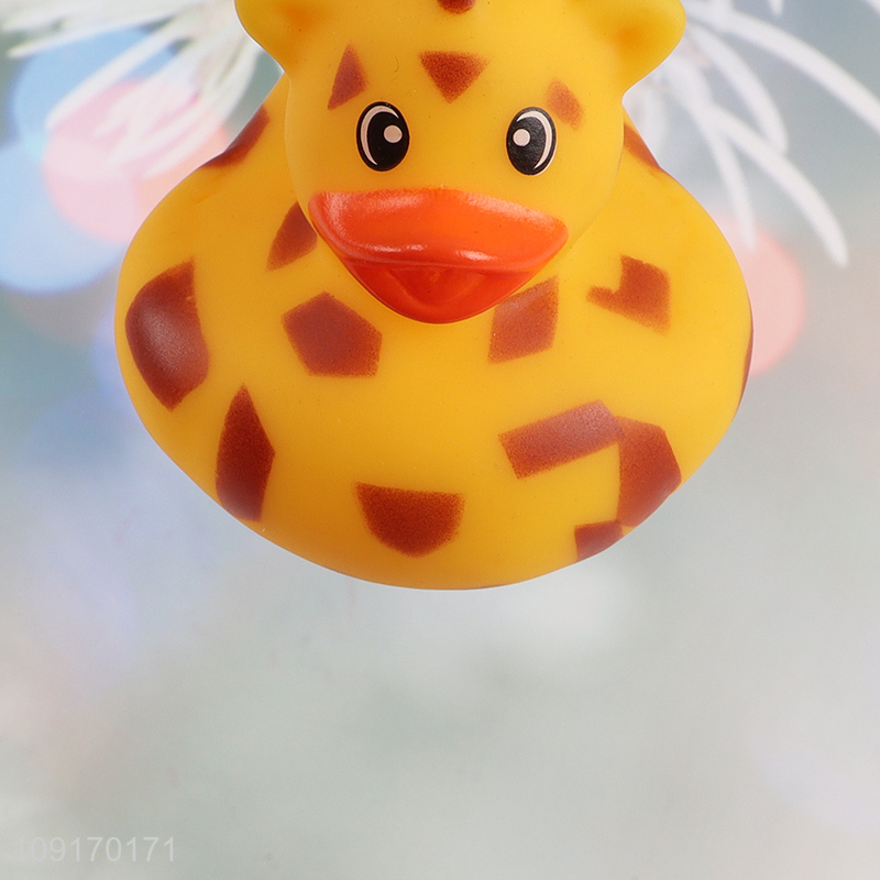 New Arrival Mini Rubber Duck Baby Bath Toys for Kids Toddlers