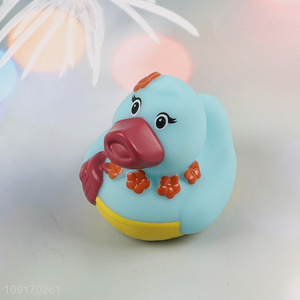 New Arrival Mini Vinyl Duck Baby Bath Toys Summer Pool Toys