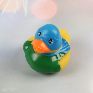 Hot Selling Mini Vinyl Duck Baby Bath Toys for Kids Toddlers