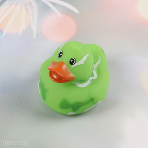 New Product Mini Vinyl Duck Baby Bath Toys for Kids Shower Decor