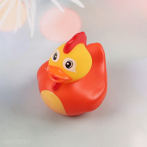 High Quality Mini Vinyl Duck Floating Bath Toys for Babies Kids