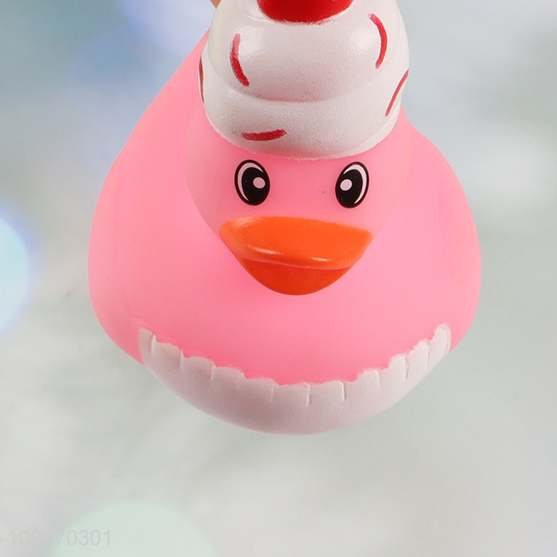 Factory Price Mini Rubber Duck Cute Floating Squeaky Baby Bath Toys