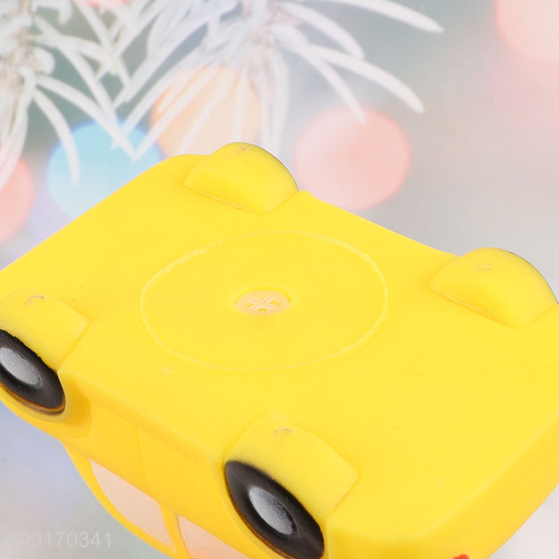 Good Quality Mini Rubber Car Animal Bath Toys for Baby Kids Toddlers