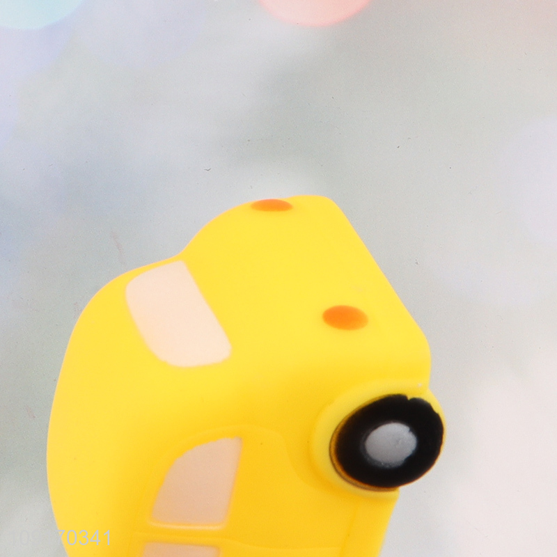 Good Quality Mini Rubber Car Animal Bath Toys for Baby Kids Toddlers