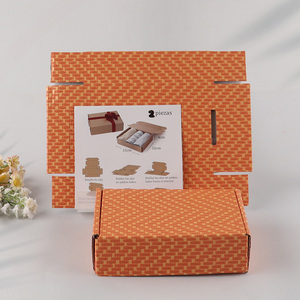 Hot selling rectangle folding paper box packaging box