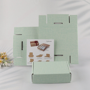 Online wholesale 3pcs paper box packaging box gifts box