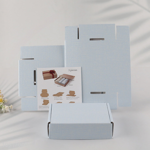 Hot products 3pcs folding paper box packaging box