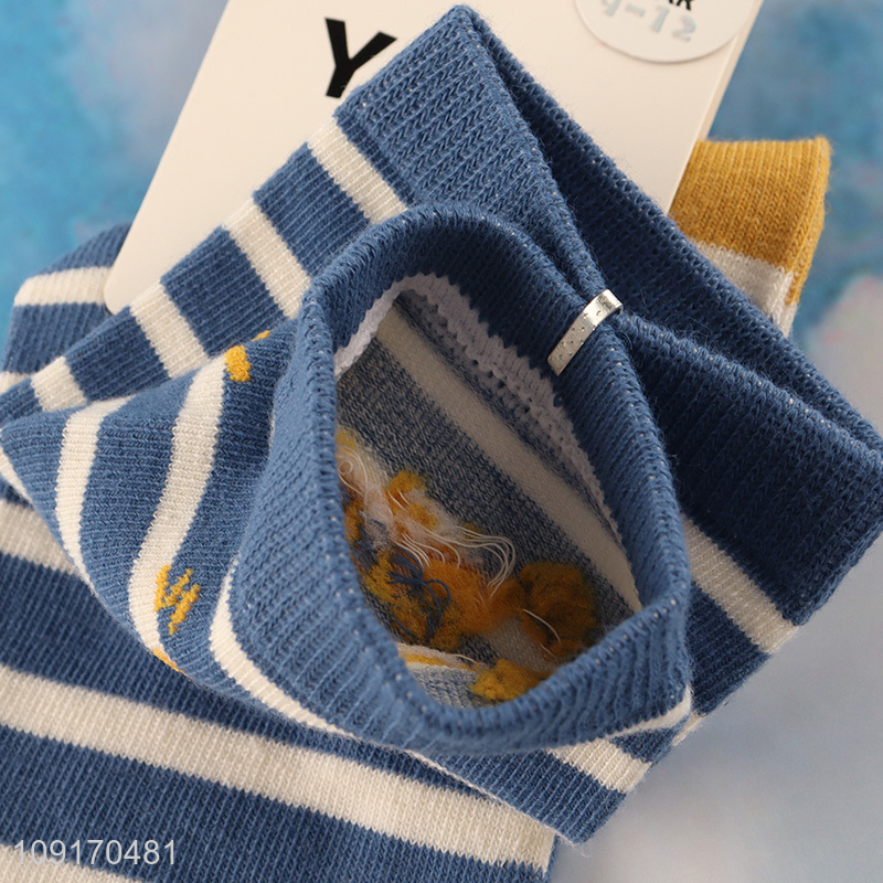 Top selling breathable comfortable children socks cotton socks