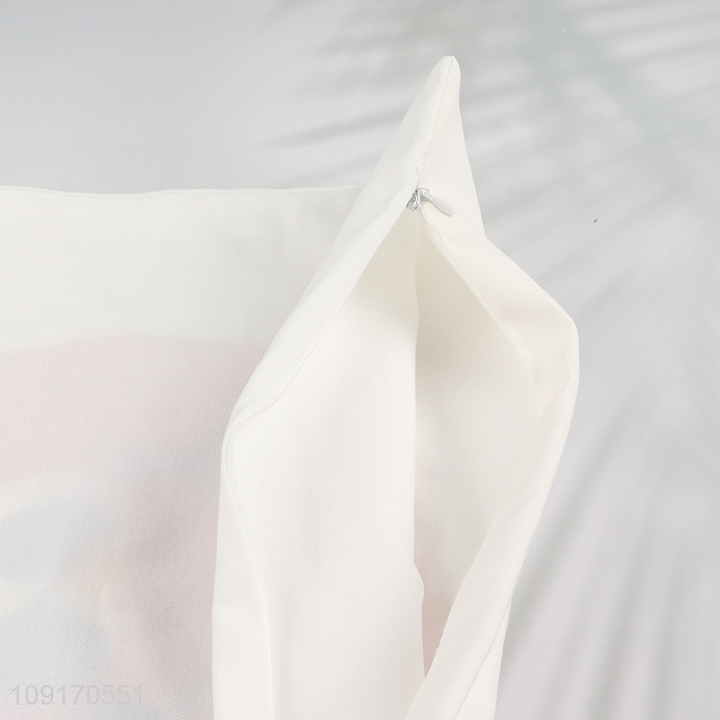 Online Wholesale Embroidered Throw Pillow Covers Cotton Pillowcases for Sofa Decor