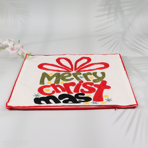 Hot Selling Embroidered <em>Pillow</em> Covers Cotton <em>Pillow</em> Covers for Couch Sofa Decor