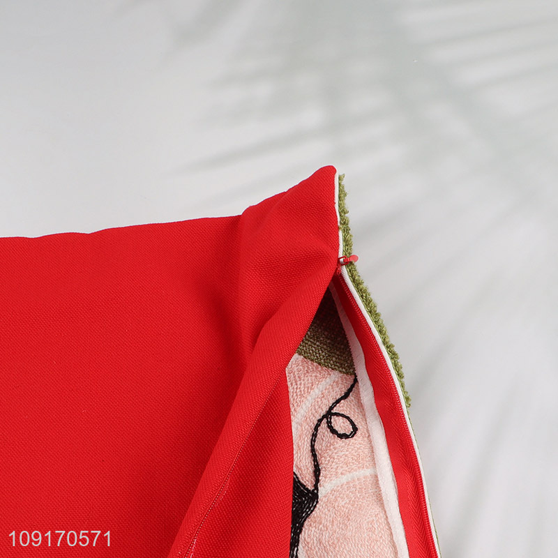 New Arrival Embroidered Cotton Pillow Covers Pillowcases for Living Room Decor