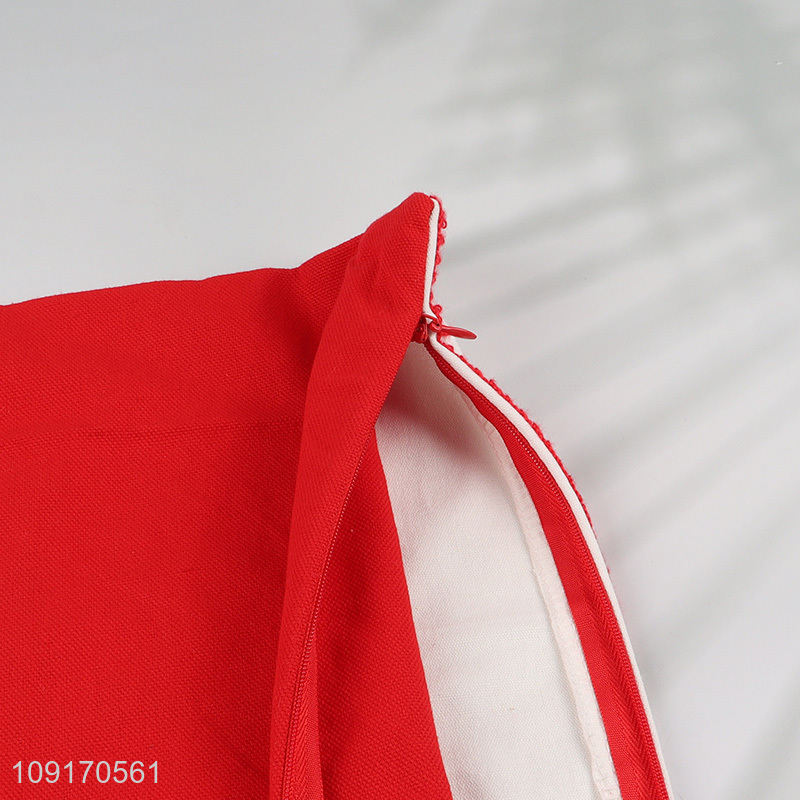 Good Quality Embroidered Pillow Covers Cotton Throw Pillow Covers for Home Decor