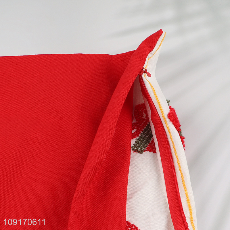 Factory Price Embroidered Pillow Covers Cushion Cases Comfy Cotton Pillow Covers