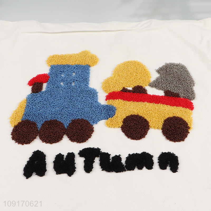 China Imports Embroidered Cotton Pillow Covers Cushion Cases for Home Sofa Decor