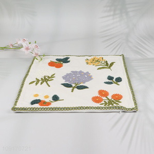 Factory Supply 100% Cotton Pillow Covers Embroidered Pillow Covers Cushion Cases