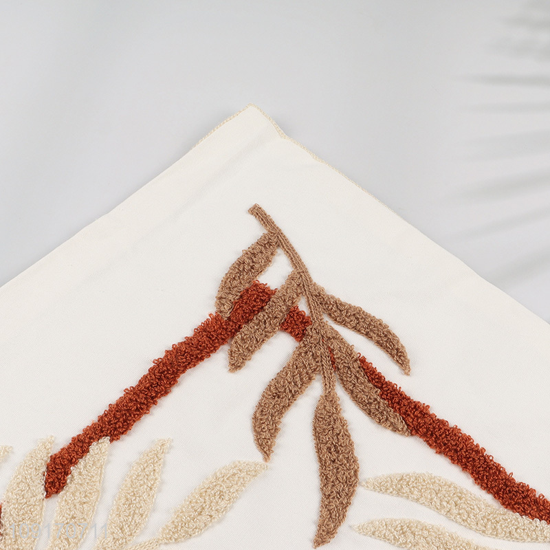 Low Price Embroidered Pillow Covers Cotton Pillow Covers Decorative Cushion Cases