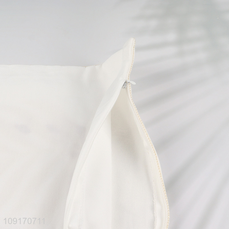 Low Price Embroidered Pillow Covers Cotton Pillow Covers Decorative Cushion Cases