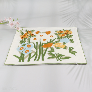 Wholesale Embroidered Cotton Pillow Covers Cushion Cases for Living Room Decor