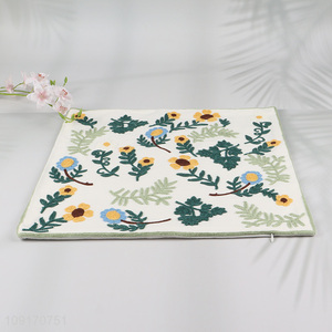 New Arrival Cotton Embroidered Throw Pillow Covers Cotton Tufted Pillow Covers