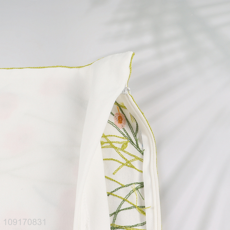 Good Quality Embroidered Pillow Covers Cushion Cases Cotton Pillow Covers Pillowcases