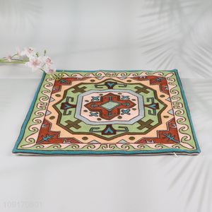 China Imports Embroidered Cotton Throw Pillow Covers Cotton Canvas Pillow Covers