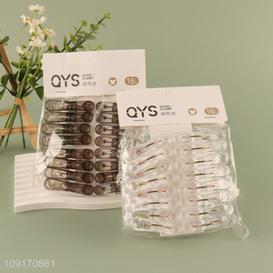 Top selling 16pcs durable multi-purpose clothes pegs clothes clips