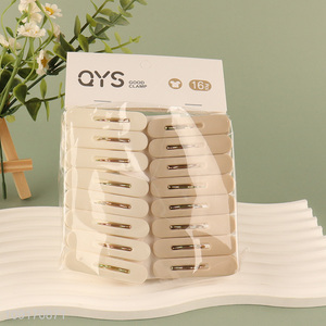 Hot selling 16pcs plastic multi-purpose clothes pegs clothes clips