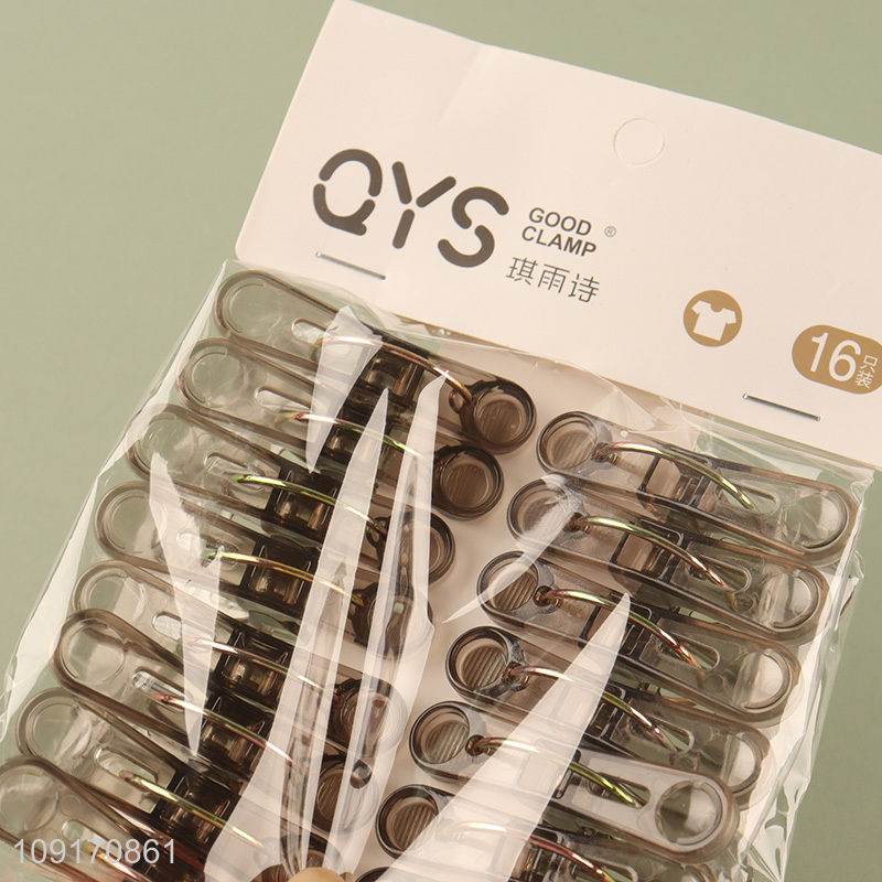 Top selling 16pcs durable multi-purpose clothes pegs clothes clips