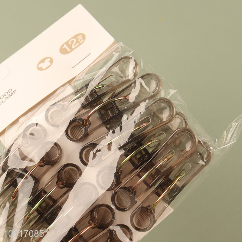 China products 12pcs household clothes pegs clothes clips set