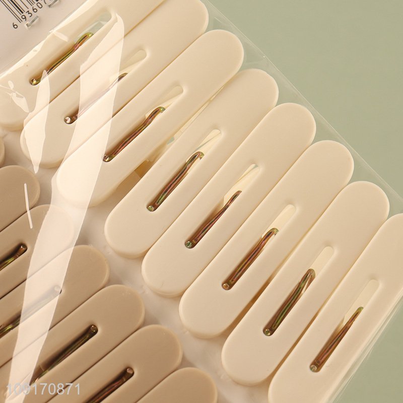 Hot selling 16pcs plastic multi-purpose clothes pegs clothes clips