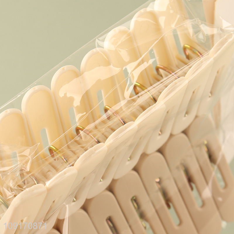 Hot selling 16pcs plastic multi-purpose clothes pegs clothes clips