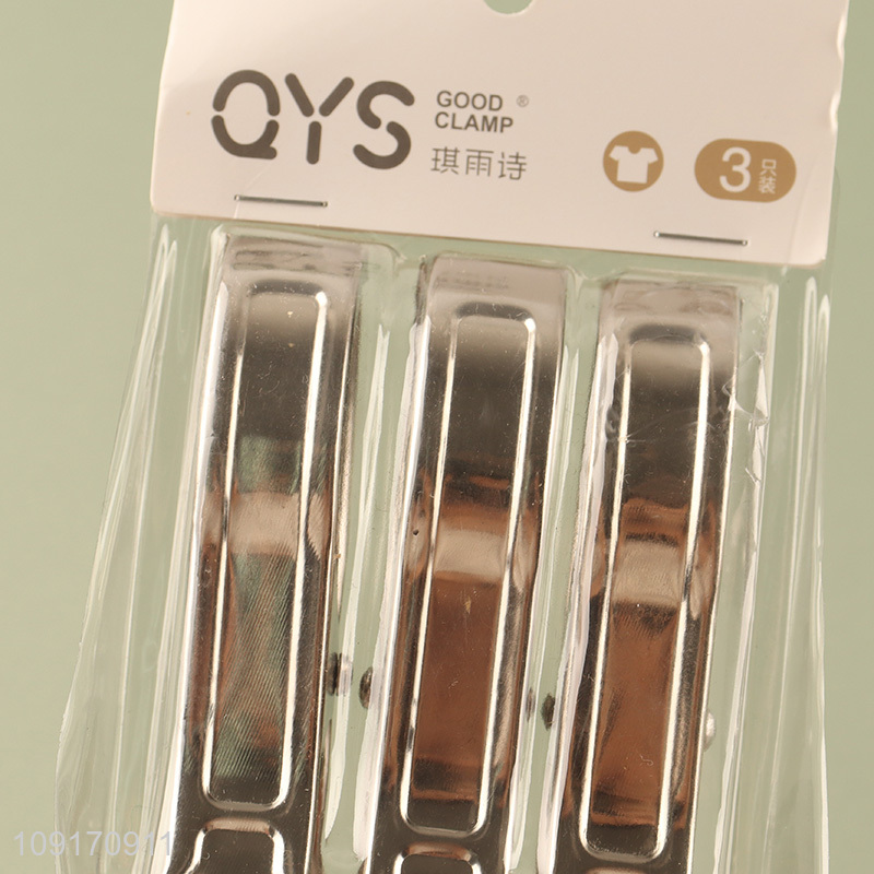 Top products 16pcs stainless steel clothes pegs clothes clip quilt clip