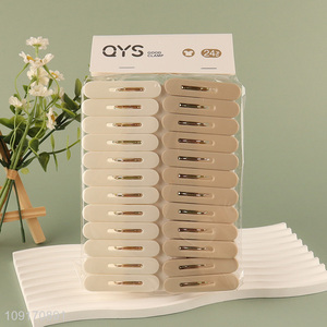 China factory 24pcs pp multi-purpose clothes pegs clothes clips