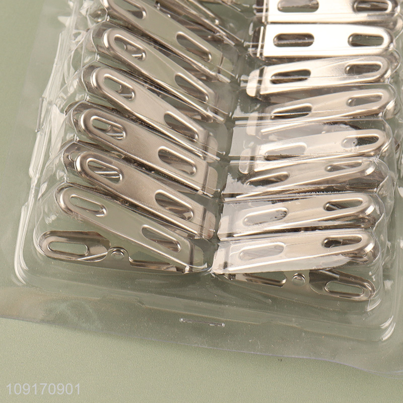 Factory price 16pcs plastic multi-purpose clothes pegs clothes clips for sale