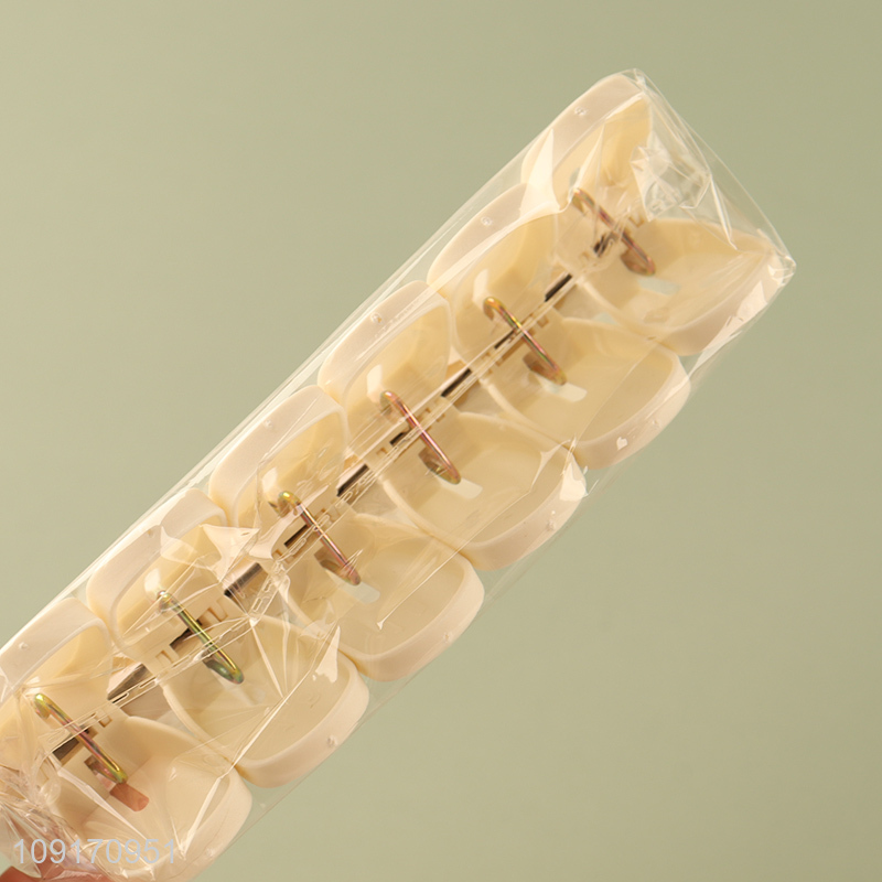 Hot products 12pcs plastic clothes pegs clothes clip quilt clip