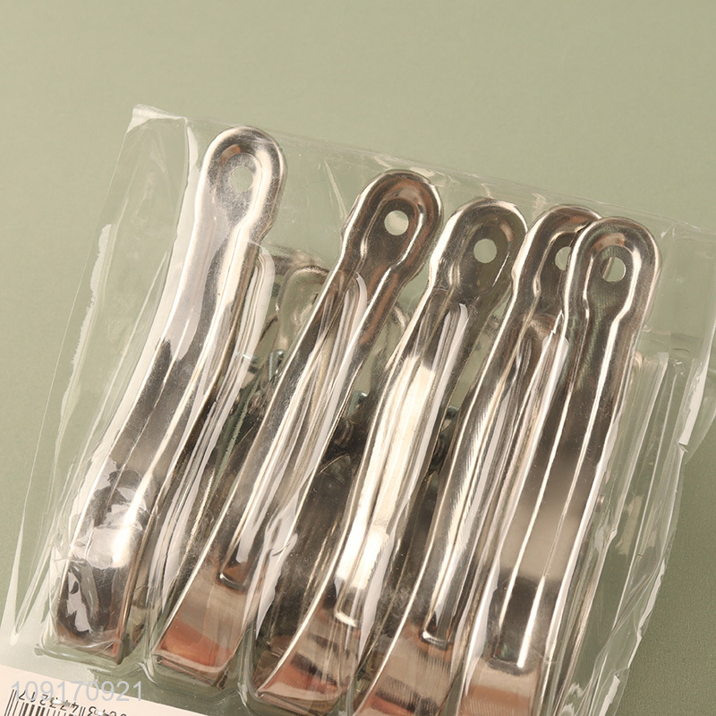 Factory supply stainless steel household clothes pegs clothes clip quilt clip