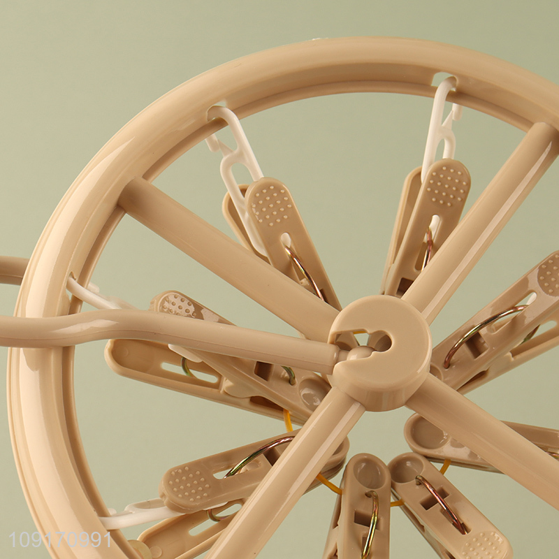 Top selling household plastic socks rack underwear drying rack wholesale