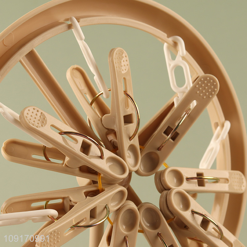 Top selling household plastic socks rack underwear drying rack wholesale