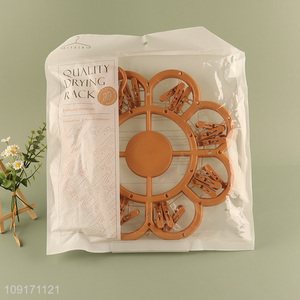 Good price flower shape socks <em>rack</em> underwear drying <em>rack</em> for sale