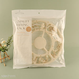 Good selling round windproof socks <em>rack</em> underwear drying <em>rack</em> wholesale