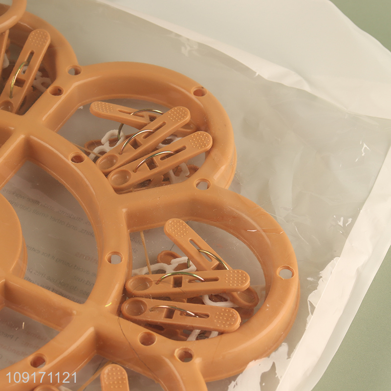 Good price flower shape socks rack underwear drying rack for sale