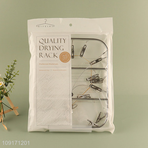 Hot products windproof aluminum alloy socks <em>rack</em> underwear drying <em>rack</em> for home