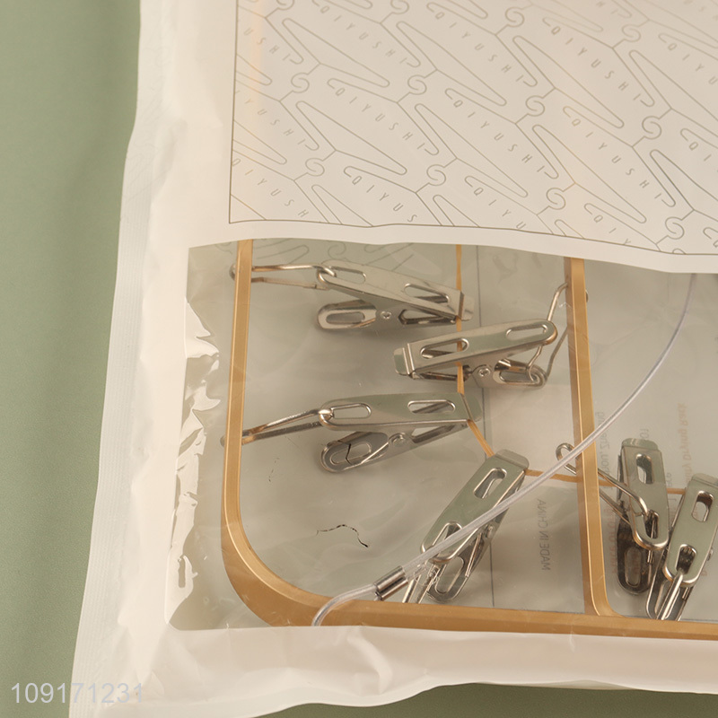 China products home hanging aluminum alloy socks rack underwear drying rack