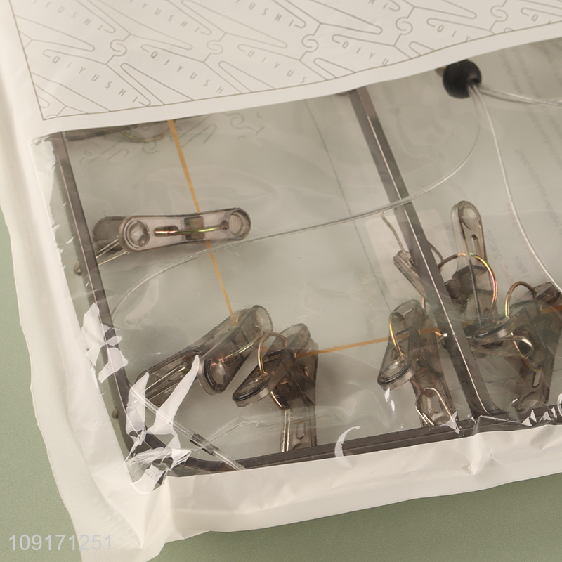 Top quality rectangle aluminum alloy socks rack underwear drying rack