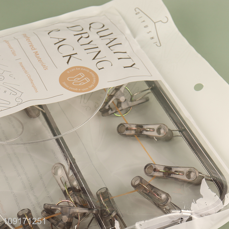 Top quality rectangle aluminum alloy socks rack underwear drying rack